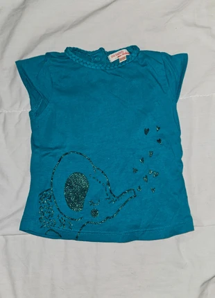 Tshirt bleu, marque: Du Pareil au Même, état: Bon état, taille: 6-9 mois / 68 cm, 1,00 €, 1,75 € Protection acheteurs incluse