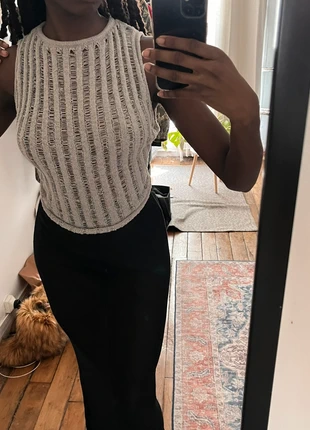 Top vintage à trous, brand: Vintage Dressing, condition: Very good, size: XS / 34 / 6, €10.00, €11.20 includes Buyer Protection