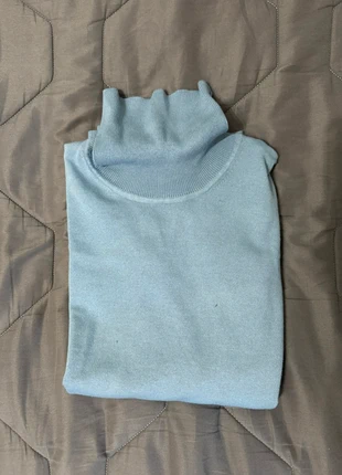 Dolcevita azzurro, merk: Nerovago, staat: Heel goed, maat: XL, € 4,00, € 4,90 inclusief Kopersbescherming