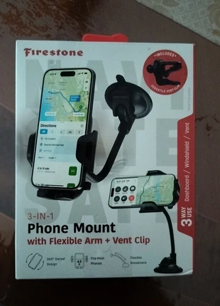 supporto cellulare per auto Firestone, merk: Firestone, staat: Nieuw met prijskaartje, € 6,00, € 7,00 inclusief Kopersbescherming