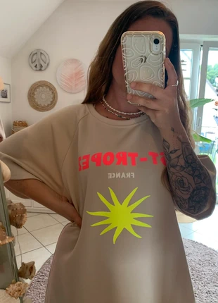 St.Tropez Shirt Kleid Sommerkleid Statement Neon Hippie Boho Ibiza, brand: Made In Italy, condizioni: Ottime, taglia: Taglia unica, €35.00, €37.45 include la Protezione acquisti