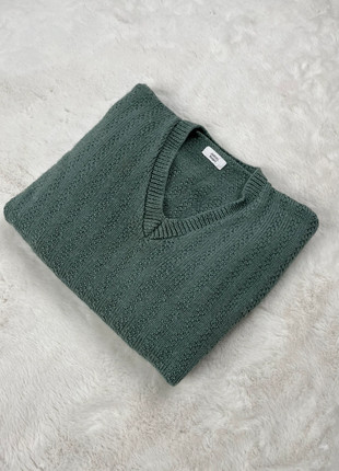 Pull en coton Y2K - Vintage année 2000 - vert - Taille L femme, brand: Vintage Dressing, condition: Very good, size: L / 40 / 12, 19.90 €, 21.60 € includes Buyer Protection