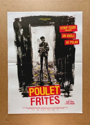 Affiche originale de cinéma Poulet Frites – 40x60 cm pliée, marque: Cinema, état: Très bon état, 13,00 €, 14,35 € Protection acheteurs (Pro) incluse