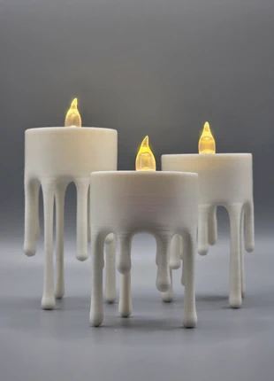 Drip-Effect LED Candle Set (3 Pack), condition: New without tags, £9.00, £10.15 includes Buyer Protection