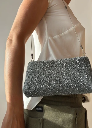 Elegante borsetta con pietre grigie, brand: Iemme, condizioni: Nuovo con cartellino, €6.00, €7.00 include la Protezione acquisti