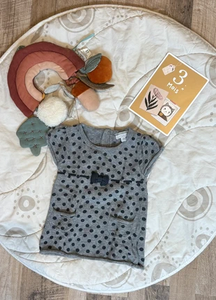 Robe à manches courtes, marke: Kimbaloo, zustand: Sehr gut, größe: 3-6 Monate / 62, 2,00 €, 2,80 € inklusive Vinted-Käuferschutz