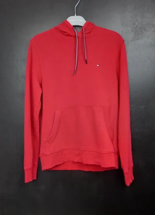 Pull-sweat rouge à capuche avec cordon tommy hilfiger taille XS, marca: Tommy Hilfiger, estado: Muy bueno, tamaño: XS, 16,00 €, 17,50 € Protección al comprador incluida
