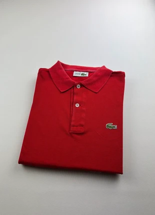 Polo Manche Courte Lacoste Rouge 100% Coton Taille M, marca: Lacoste, estado: Muy bueno, tamaño: M, 28,50 €, 30,63 € Protección al comprador incluida