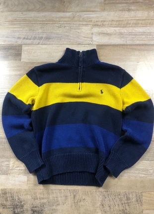 Pull half zip Ralph Lauren col camionneur enfant marine taille S, marke: Ralph Lauren, zustand: Sehr gut, größe: S, 26,00 €, 28,00 € beinhaltet Vinted-Käuferschutz Pro