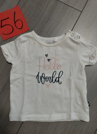 Leuk shirtje, marque: New Born, état: Neuf sans étiquette, taille: 1-3 mois / 56 cm, 1,00 €, 1,75 € Protection acheteurs incluse
