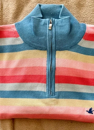 Maglione mezzo zip in maglia di cotone Brooksfield, marque: Brooksfield, état: Très bon état, taille: M, 49,00 €, 52,15 € Protection acheteurs incluse