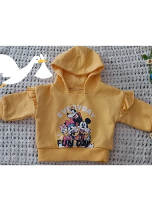 Felpa in cotone garzato, marque: Disney x Primark, état: Très bon état, taille: 1-3 mois / 56 cm, 2,50 €, 3,33 € Protection acheteurs incluse