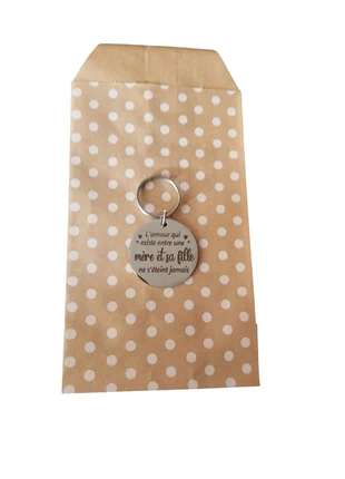 Porte-clés cadeau " mère et fille " avec pochette cadeau, estado: Novo com etiquetas, €5.00, €5.95 inclui Proteção do Comprador Pro