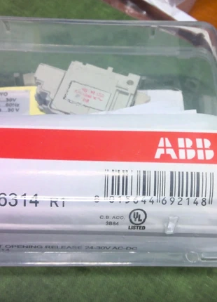 sganciatore relè di apertura ABB A066314 R1, marke: abb, zustand: Neu, mit Etikett, 5,00 €, 5,95 € inklusive Vinted-Käuferschutz