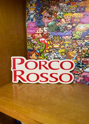 Logo de Porco Rosso 3D, marca: Porco Rosso, estado: Nuevo sin etiquetas, 8,00 €, 9,10 € Protección al comprador incluida