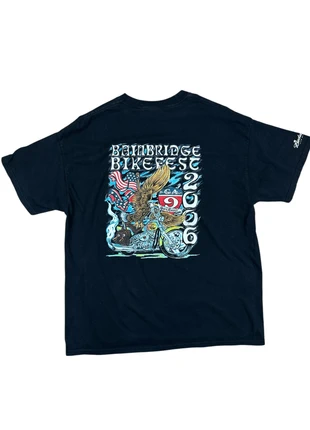 T-shirt vintage Bainbridge Bikefest, brand: Vintage Dressing, condizioni: Ottime, taglia: XL, €25.00, €26.95 include la Protezione acquisti Pro