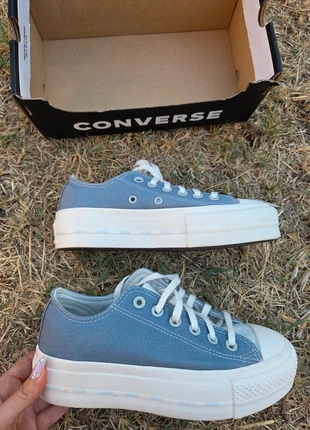 Converse plateforme bleu jean liserai neuves, brand: Converse, condition: New with tags, size: 36, €33.00, €35.35 includes Buyer Protection