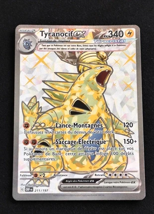 Carte pokémon Tyranocif Ex teracristal FA 211/197 OBF, marque: Pokémon, état: Très bon état, 5,00 €, 5,95 € Protection acheteurs (Pro) incluse