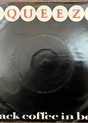 Squeeze : Black Coffee in Bed - 7" Single Vinyl Record - A&M Records 1982, condition: Very good, £5.25, £5.97 includes Buyer Protection