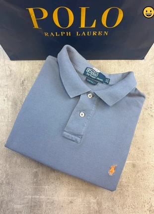 Polos Ralph Lauren unies gris logo brodé taille XXL homme | POL090, brand: Ralph Lauren, condition: Very good, size: XXL, €14.90, €16.35 includes Buyer Protection Pro