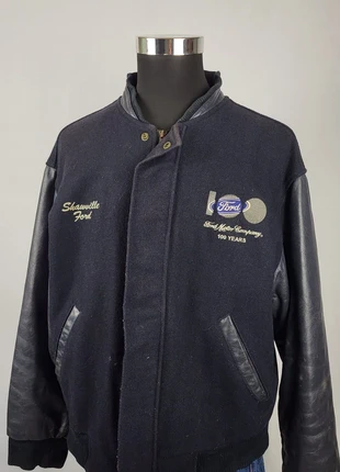 Veste varsity Ford Motor Company 100 Years – Édition Collector – Cuir & Laine – Taille L, marca: Ford, estado: Bueno, tamaño: L, 75,00 €, 79,45 € Protección al comprador Pro incluida