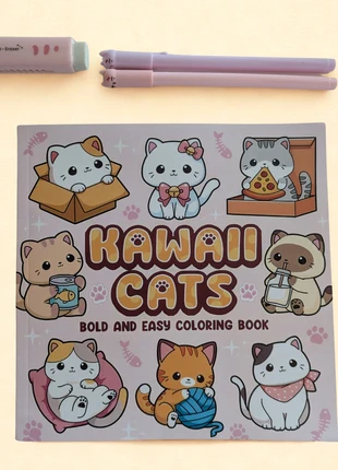 Livre de coloriage “Chats Kawaii – Moments Doux” 🐾 détente créative & idée cadeau 🎁, zustand: Neu, 7,90 €, 9,00 € inklusive Vinted-Käuferschutz