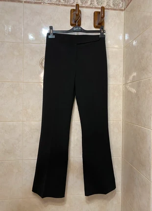 Pantaloni a zampa di elefante nero elegante XS, marca: pantalone zampa, estado: Muy bueno, tamaño: XS / 34 / 6, 7,59 €, 8,67 € Protección al comprador incluida