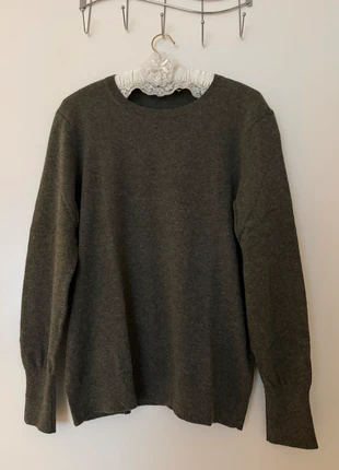 Everlane 100% cashmere boatneck sweater dark green, marque: Everlane, état: Très bon état, taille: XL / 42 / 14, 50,00 €, 53,20 € Protection acheteurs incluse