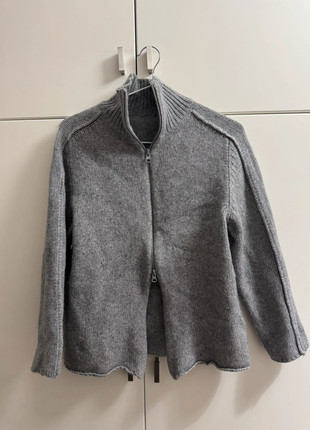 Felpa grigia con zip, marque: no brand, état: Très bon état, taille: M / 38 / 10, 6,00 €, 7,00 € Protection acheteurs incluse