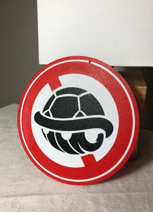Panneau mario kart logo carapace figurine, brand: Mario Kart, condition: Very good, €10.00, €11.20 includes Buyer Protection Pro