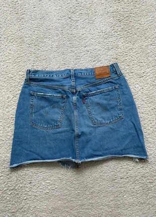 Jupe en Jean Levi’s Taille Haute Bleu - Premium !, marke: Levi's, zustand: Sehr gut, größe: XL / 42 / 14, 29,00 €, 31,15 € beinhaltet Vinted-Käuferschutz Pro