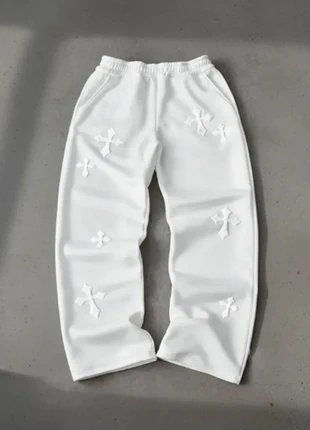 Pantalon blanc, coupe droite, style minimal street, condizioni: Ottime, taglia: M, €49.90, €53.10 include la Protezione acquisti