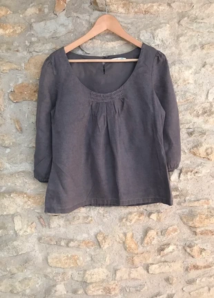 Adorable blouse tout lin prune Boden., brand: Boden, condition: Very good, size: M / 38 / 10, €10.00, €11.20 includes Buyer Protection