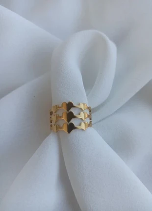 Bague en acier inoxydable ajustable résiste à l’eau, marque: Fashion Jewelry, état: Très bon état, taille: Ajustable, 6,90 €, 7,95 € Protection acheteurs incluse