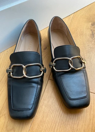 Mocasines Mascaro Negros con Hebilla, marca: Mascaro, estado: Muito bom, tamanho: 38, €60.00, €63.70 inclui Proteção do Comprador