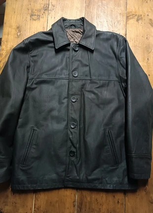 Veste cuir buffle nubuck portée une fois!, staat: Heel goed, maat: L, € 35,00, € 37,45 inclusief Kopersbescherming