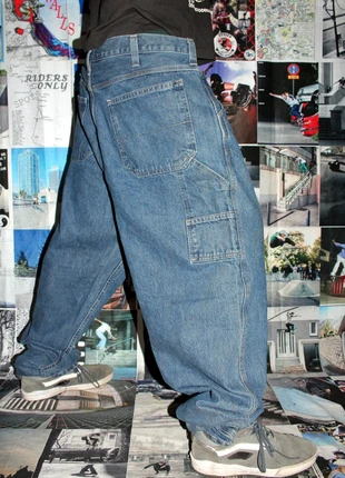 Faded Glory Vintage Plus Size Baggy Fit Crpenter Jeans (US W46 L34) (EU 56), brand: Vintage Dressing, condition: Very good, size: W46, €34.99, €37.44 includes Buyer Protection Pro