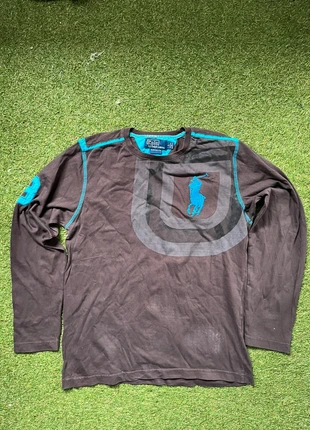 Pull fin manche longue Ralph Lauren noir et bleu taille L, marque: Ralph Lauren, état: Très bon état, taille: L, 15,00 €, 16,45 € Protection acheteurs incluse