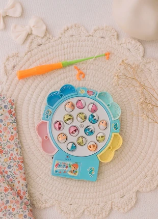 Jeu de pêche à la ligne musical tournant – complet avec poissons 🎣, brand: Inconnu, condizioni: Buone, taglia: Taglia unica, €3.00, €3.85 include la Protezione acquisti