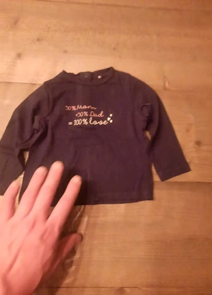 Blauwe tshirt, marque: BESTies, état: Très bon état, taille: 6-9 mois / 68 cm, 2,00 €, 2,80 € Protection acheteurs incluse