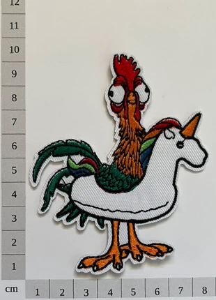 Patch Hei Hei Oceania con salvagente unicorno Moana Vaiana Disney toppa termoadesiva, marke: Vaiana, zustand: Sehr gut, größe: Einheitsgröße, 2,50 €, 3,33 € beinhaltet Vinted-Käuferschutz Pro