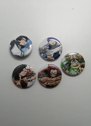 5 badges MHA, condition: New with tags, €5.00, €5.95 includes Buyer Protection