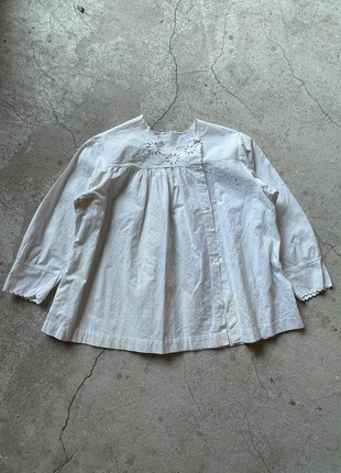 Chemisier blanc ancien années 30/50, brand: Vintage Dressing, condition: Good, size: M / 38 / 10, €38.00, €40.60 includes Buyer Protection