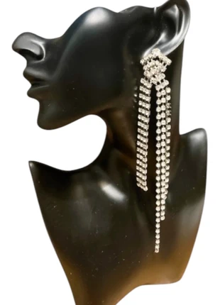 Très longues boucles pendantes strass, marke: Vintage Dressing, zustand: Sehr gut, 17,00 €, 18,55 € inklusive Vinted-Käuferschutz