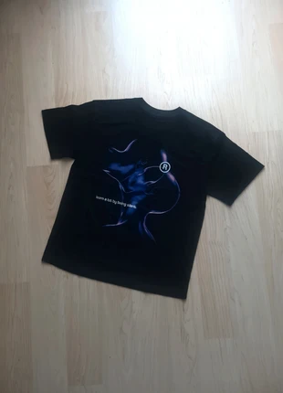 T-shirt Noir à Motifs Violet Y2K - Rétro Unisexe Vintage Streetwear Aesthetic 2000s Mode Tendance, marque: y2k, état: Neuf sans étiquette, taille: M, 19,50 €, 21,18 € Protection acheteurs incluse