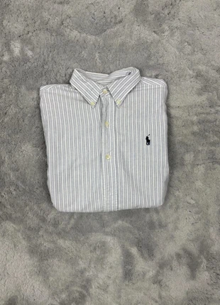 Chemise à Rayures Ralph Lauren style old money taille 160 cm Logo Ralph Lauren brodé, marca: Ralph Lauren, estado: Muy bueno, tamaño: 14 años / 164 cm, 13,00 €, 14,35 € Protección al comprador incluida