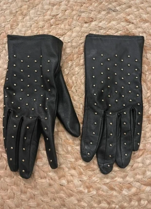 Gants en cuir Morgan, merk: Morgan, staat: Heel goed, maat: 7, € 16,00, € 17,50 inclusief Kopersbescherming