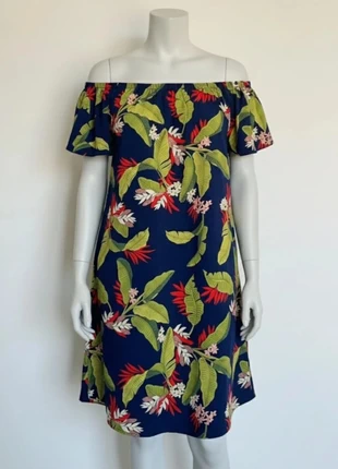 Robe Hawaiienne Freeman T.Porter taille XS col Bardot, brand: Freeman T. Porter, condizioni: Nuovo senza cartellino, taglia: XS / IT 38 / EU 34, €21.00, €22.75 include la Protezione acquisti