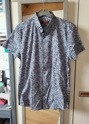 Chemise courte manche, marque: mcr modagrise, état: Très bon état, taille: M, 10,00 €, 11,20 € Protection acheteurs incluse