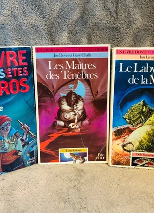 Lot livres dont vous êtes le héros, état: Bon état, 15,00 €, 16,45 € Protection acheteurs incluse